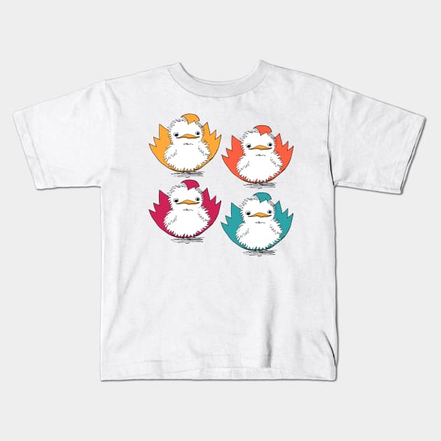 Happy Easter Kids T-Shirt by NitArtCafe